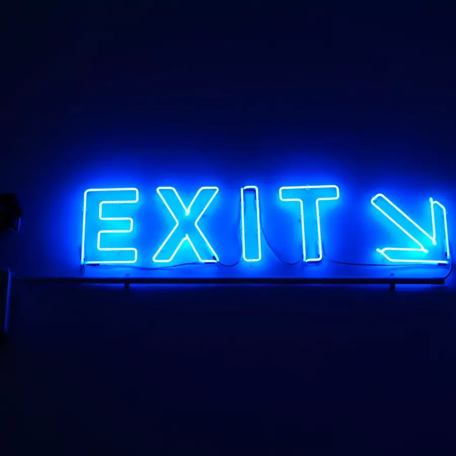 Exit Neon Light Signage D3365f7455463e79043be45a47ecb8ae 2000